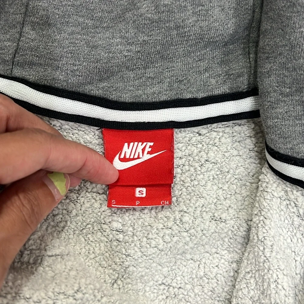 Nike‎ MODERN Zip Hoodie 'Carbon Grey' Sz Small